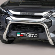 Isuzu D-Max bull bar polished stainless steel